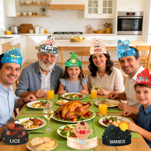 Set de Decoración <span class=keywords><strong>para</strong></span> Pastel con Osito de Fieltro Estilo Ins, <span class=keywords><strong>Mini</strong></span> Banderas, Sombreros, Velas y Pegatinas <span class=keywords><strong>para</strong></span> <span class=keywords><strong>Fiestas</strong></span> de Cumpleaños (Más de 4 Años) - Product Image 2