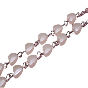 Collier <span class=keywords><strong>de</strong></span> perles <span class=keywords><strong>de</strong></span> prière personnalisé à la mode Collier <span class=keywords><strong>de</strong></span> perles cœur <span class=keywords><strong>rose</strong></span> Vierge <span class=keywords><strong>Marie</strong></span> Collier <span class=keywords><strong>de</strong></span> pendentifs croix Bijoux pour femmes - Product Image 6