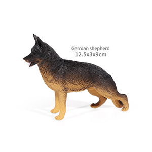 Promocional 6 estilos Material plástico 9CM animales de granja realista 3D pequeño <span class=keywords><strong>Akita</strong></span> <span class=keywords><strong>Inu</strong></span> mascotas perros jugar juguete para niños - Product Image 6