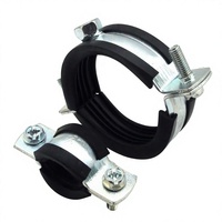 Collier de serrage en métal PPR, collier de serrage avec caoutchouc utilisé pour la plomberie