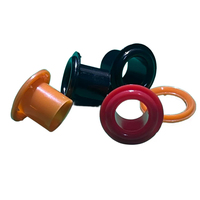 Oeillets ovales transparents en plastique Oeillets ovales en caoutchouc
