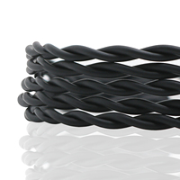 2-Strang 18-adrige OFC-Kopfhörerkabel 3,5/2,5/4,4mm Symmetrischer Stecker auf Dual 3,5mm Audiokabel Passend für Hifiman HE400SE HE6SE HE-R9