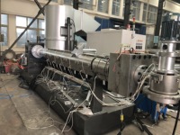 LSSJ100 PE PP film recyclage ligne de granulation/machine de granulation des déchets plastiques