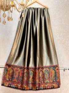 Chal Pashmina Reversible con Diseño Palla, Estilo Mughal, Paisley, Cálido para Invierno, Dupatta para Bodas y Festivales, Fabricación OEM al por Mayor - Product Image 2