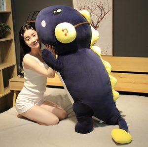 หมอนตุ๊กตาไดโนเสาร์ขนาดใหญ่ หูฟังใหญ่ นุ่มนิ่ม ของเล่นตุ๊กตาไดโนเสาร์ยาว ของขวัญสำหรับเด็ก หมอนกอดนอน - Product Image 4