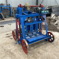 Machine de pavage hydraulique automatique, pour faire des blocs de brique creuse, du ciment, de haute qualité, Mobile