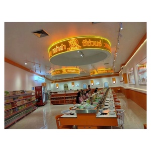 ระบบ<span class=keywords><strong>สายพาน</strong></span>ลำเลียงซูชิบุรุษแบบหมุนสำหรับร้านอาหาร - Product Image 4