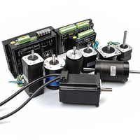 Motor BLDC 57mm 24V 150W Performa Stabil Motor DC Flens Persegi untuk Peralatan Rumah Tangga