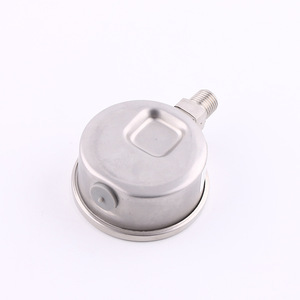 Manómetro de Presión de Acero Inoxidable Resistente a Impactos, Lleno de Aceite, de 63 mm, Manómetro de Alta Presión de Aire hasta 4500 psi - Product Image 1