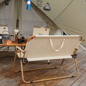 Chaise pliante d'extérieur Xinda en aluminium, légère, portable, pour pique-nique, camping, plage, jardin - Product Image 3