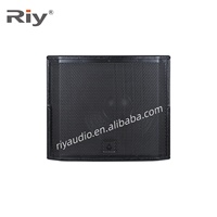 RD-15SA Enceintes Subwoofer Actives 15 pouces Son Surround Entrée BT/USB Amplificateurs Intégrés 8 Ohms 1000W Idéales pour Fêtes en Plein Air