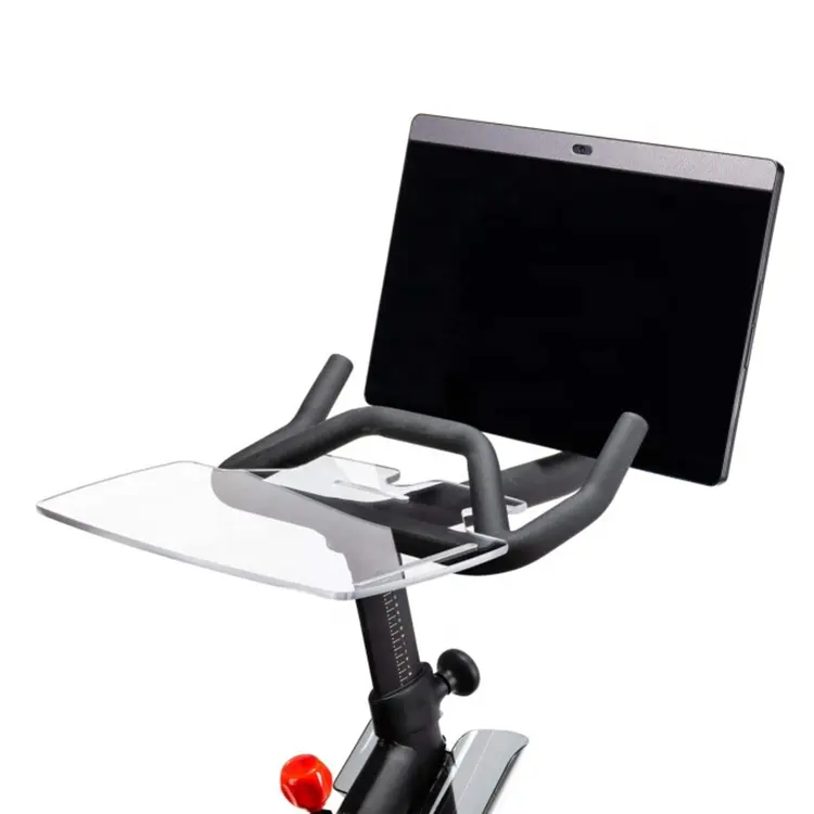 Unique and Stylish Transparent Acrylic Tablet Tray Laptop and Desk Tray Holder Clear Acrylic Tablet Stand for Bike