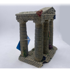 Harsen Romeinse zuil aquariumdecoraties voor visbakken, <span class=keywords><strong>aquarium</strong></span> ornamenten, aquatische grotten, schuilplaatsen - Product Image 3