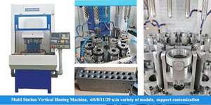 カスタマイズ可能なCNC垂直油圧シリンダーホーニングマシンHDHJ3545多ステーションホーニングマシン - Product Image 2