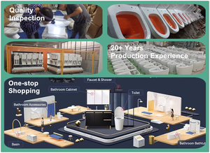 Bồn cầu vệ sinh gốm sứ nhà tắm giá rẻ kèm chậu rửa - Product Image 2