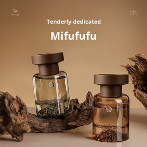 Diffuseur d'air pour voiture en verre parfumé au thé, nouveau style chinois, parfum haut de gamme longue durée et élimination des odeurs, décoration - Product Image 4