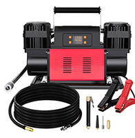 Quickly Inflate Portable Tire Inflator Heavy-Duty Electric Air Compressor Pump