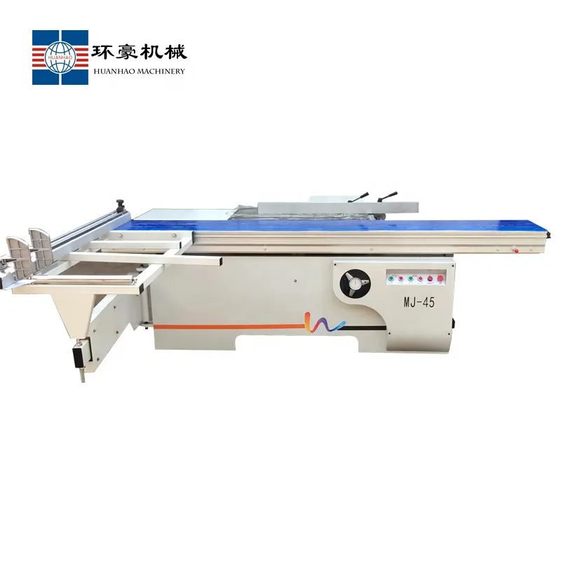 Industrial Precision 3200mm Wood Cutting Sliding Table Panel Saw Machine For Woodworking Mj6132d
