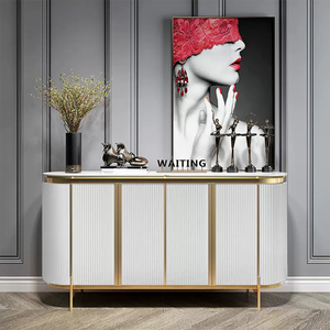 Lujo moderno cocina comedor pared Buffet vitrina almacenamiento mármol nórdico <span class=keywords><strong>aparador</strong></span> Buffet gabinetes para el hogar - Product Image 1