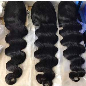 Perruque bandeau en cheveux humains ondulés, sans colle, sans dentelle, facile à poser pour débutantes, fabriquée à la machine, Remy, pour femmes noires - Product Image 4