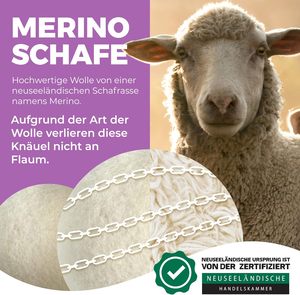 Boules de séchage <span class=keywords><strong>Natulim</strong></span> 3+ 100% laine de Nouvelle-Zélande, raccourcissent le temps de séchage, respectueuses de l'environnement, sans plastique, douces et moelleuses - Product Image 5