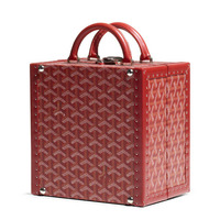 Boîte de transport de luxe en bois pour animaux de compagnie, emballage personnalisé en cuir, gamelles pour animaux, gamelle à eau en acier inoxydable pour chien, ensemble de valises de voyage