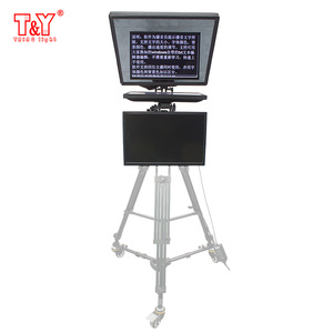 <span class=keywords><strong>T</strong></span> & YBroadcast Equipment teleprompter profesional de doble pantalla studio22 pulgadas a la venta - Product Image 1