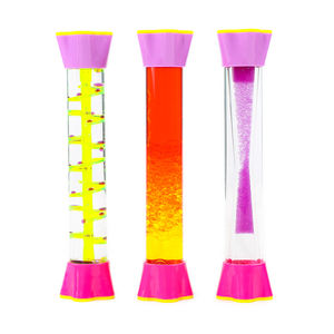 EDUsense 6pcs Botol Sensorik Pereda Kecemasan Mainan Terapi Okupasi Cairan Visual Mainan Penenang untuk Anak Autis - Product Image 3