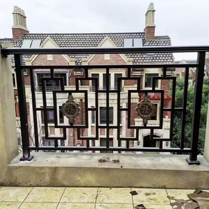 Hiện đại tùy chỉnh nhôm sự riêng tư hàng rào thanh cho biệt thự ngoài trời lan can 3D mô hình dịch vụ có sẵn - Product Image 4