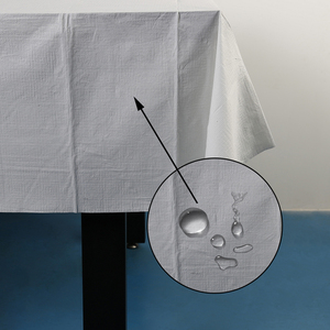 Factory Wholesale Disposable Biodegradable Printed <strong>Tablecloth</strong> White Tissue <strong>Paper</strong> for Weddings Nonwoven Technique - Product Image 5