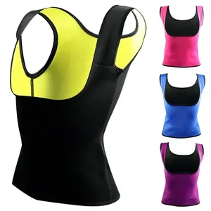 Tắm hơi nóng phù hợp với phòng tắm hơi mồ hôi quần neoprene phù hợp với mồ hôi giữ gìn phụ nữ giảm cân chất béo đốt cháy Corset cơ thể Shaper giảm béo