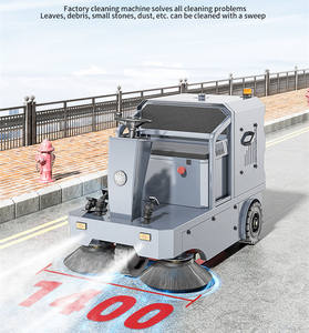 CE易控电动电池充电水清洗吸电机扫地机厂家供应户外道路扫地机 - Product Image 2