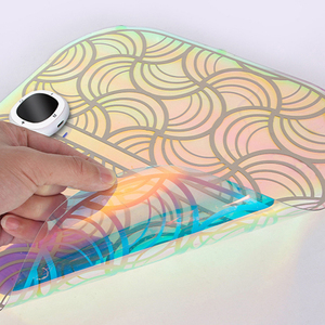 Máquina de masaje de pantorrilla de pie eléctrica USB plegable portátil almohadilla 19 intensidades 8 modos de masaje colorido masajeador de pies Ems Mat - Product Image 4