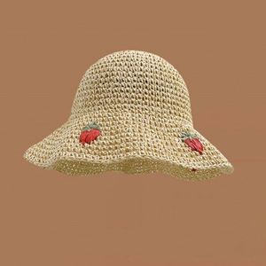 New Collection Summer Woven Raffia <b>Straw</b> <b>Hat</b> Female Summer Beach <b>Hat</b> Large Brim <b>Straw</b> Sun <b>Hat</b> - Product Image 2