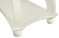 Table console moderne blanche en détresse pour l'entrée, le salon ou la chambre à coucher-Tables basses élégantes pour les appartements, les hôtels et les villas