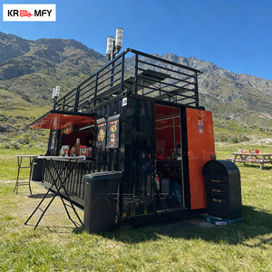 Contenedor Galvanizado Portátil, Cafetería Móvil, Bar, Restaurante de Comida Rápida, Remolque de Equipamiento de Cocina - Product Image 4