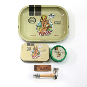 อุปกรณ์สูบบุหรี่<span class=keywords><strong>ราคา</strong></span>ถูก ชุดบดสมุนไพร ถาดมวนบุหรี่ <span class=keywords><strong>Backwoods</strong></span> Cookie RAW พร้อมดีไซน์แบบกำหนดเอง - Product Image 2