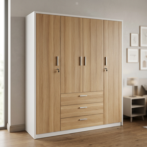 Armario de Acero Ha Pht TU18B3C4 con Diseño que Ahorra Espacio para Uso como Guardarropa (Tipo Vertical) - Product Image 3