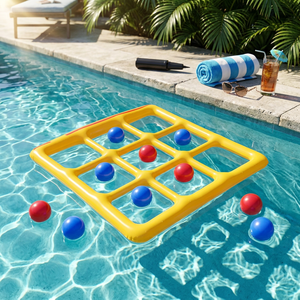 Marazual <span class=keywords><strong>King</strong></span> Mcgreen Star Ensemble de jeu de lancer gonflable en PVC pour <span class=keywords><strong>piscine</strong></span> extérieure, idéal pour les fêtes et le plaisir aquatique, cadeau - Product Image 4