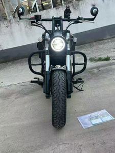 Motocicleta Cruiser Retro ROCK300 de Primera Calidad, con Luces LED Completas, Ahorro de Combustible y Potente Transmisión por Correa, Silenciosa, Disfruta de una Conducción Suave - Product Image 3