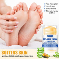 Crème pour les mains et les pieds à l'acide salicylique, hydratante, adoucissante, blanchissante et nourrissante, en gros, personnalisée, pour les talons fissurés