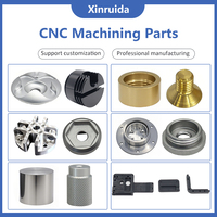 Juego de Anillos Metálicos de Diferentes Estilos Fabricados con Torno CNC Personalizado, Accesorio de Collarín Roscado para Interfaz de Montaje Mecánico