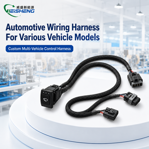 Harnais de câblage personnalisé en usine pour l'automobile, le marine, les chariots de golf, les excavateurs, les motos, les VTT/UTV - Product Image 1