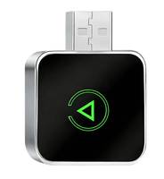 Adaptador Inalámbrico para Auto con CarPlay y Android Auto 2 en 1, BT 5.4, con Cable de Extensión, Plug and Play