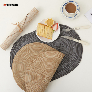 Braided Placemats <b>Table</b> <b>Mats</b> for Dining <b>Tables</b> Washable Heat Resistant Place <b>Mats</b> for Indoor Outdoor Use - Product Image 4