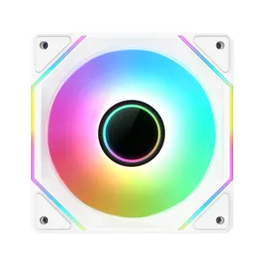 Cpu 냉각 팬 고성능 12V 120mm LED RGB 방열판 쿨러 PC 팬