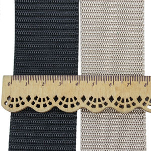 卸売 厚手 織り 38mm ツイルスタイル ポリエステル/ナイロン ウェビングストラップ ホームテキスタイルベルト用 - Product Image 6