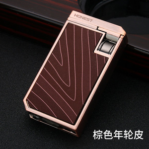 Baicheng nouveau <span class=keywords><strong>Boka</strong></span> haut de gamme métal fumer cadeau Double direct gonflable briquet Visual Air entrepôt cigare perceuse cadeaux - Product Image 6