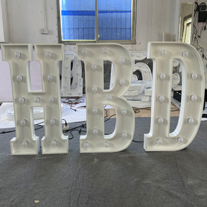 LED Electronic Signage Event Large 4 piedi 3 piedi Mr. Women Love Wedding Decoration soffitto illumina alfanumerico - Product Image 6