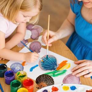 เปลือกหอยหอยเชลล์ธรรมชาติ30ชิ้นเปลือกหอยจริงสีม่วงแดงจากชายหาดสำหรับงานจิตรกรรมงานฝีมือ DIY ของตกแต่งงานแต่งงาน - Product Image 4